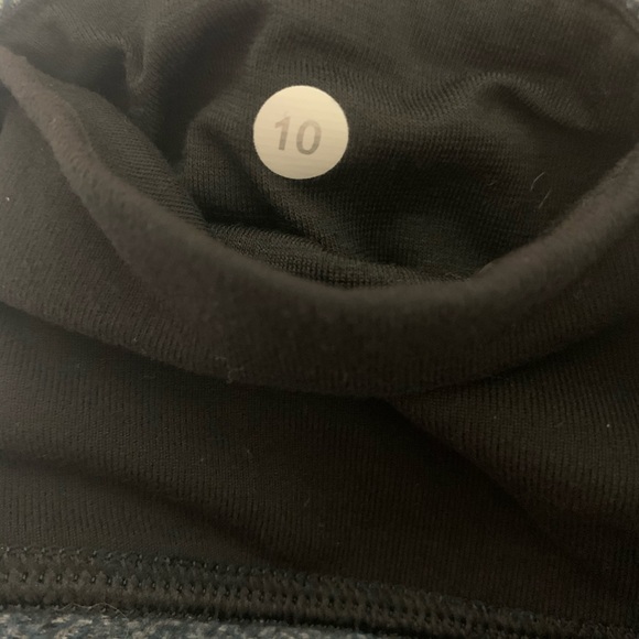 Lululemon teal gray herringbone leggings - Picture 7 of 7